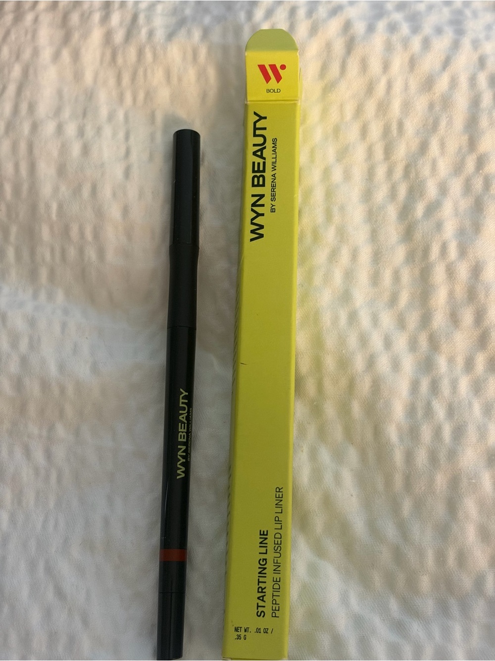 Wyn Beauty By Serena Williams Starting Line Peptide Infused Lip Liner "Bold" Red